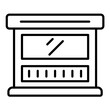 © SAMDesigning - Ticket Booth Line Icon