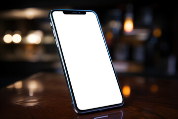 Poster - A mobile banking app interface on a smartphone, illustrating the convenience of digital financial transactions. Concept of mobile banking accessibility. Generative Ai.