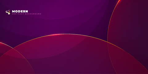 Wall Mural - background abstract design with purple and red color circle shapes fluid gradient background shapes 