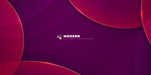 Wall Mural - background abstract design with purple and red color circle shapes fluid gradient background shapes 