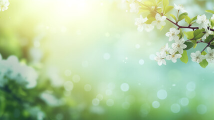 Naklejka na meble Spring abstract background for presentation 