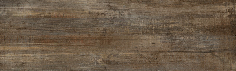 Wall Mural - walnut wood texture. Super long walnut planks texture background. Texture element natural parquet background 