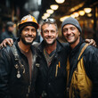 Baukollegen im Fokus: Einheitliches Teamfoto in der Baubranche