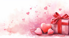 Dark Chocolate, Milk Chocolate White Chocolate In Heart Shape Lay On Pink Background. Minimal Style