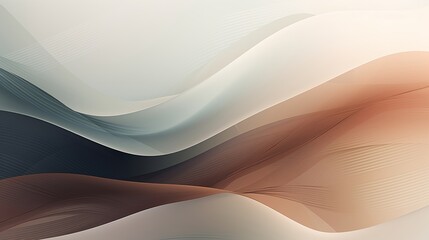 Wall Mural - modern minimalist natural tone abstract background. generated with ai.