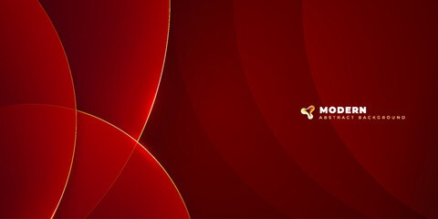 Wall Mural - background abstract design with orange and red color circle shapes fluid gradient background shapes 