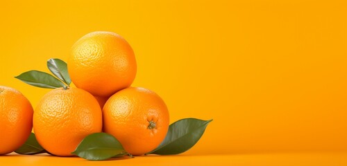 Wall Mural - a blank tangerine paper poster texture, conveying the vibrancy and warmth of this citrus shade.