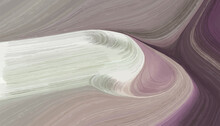 Moving Header With Silver, Old Mauve And Pastel Gray Colors. Dynamic Curved Lines With Fluid Flowing Waves And Curves