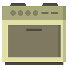 Wall Mural - Oven