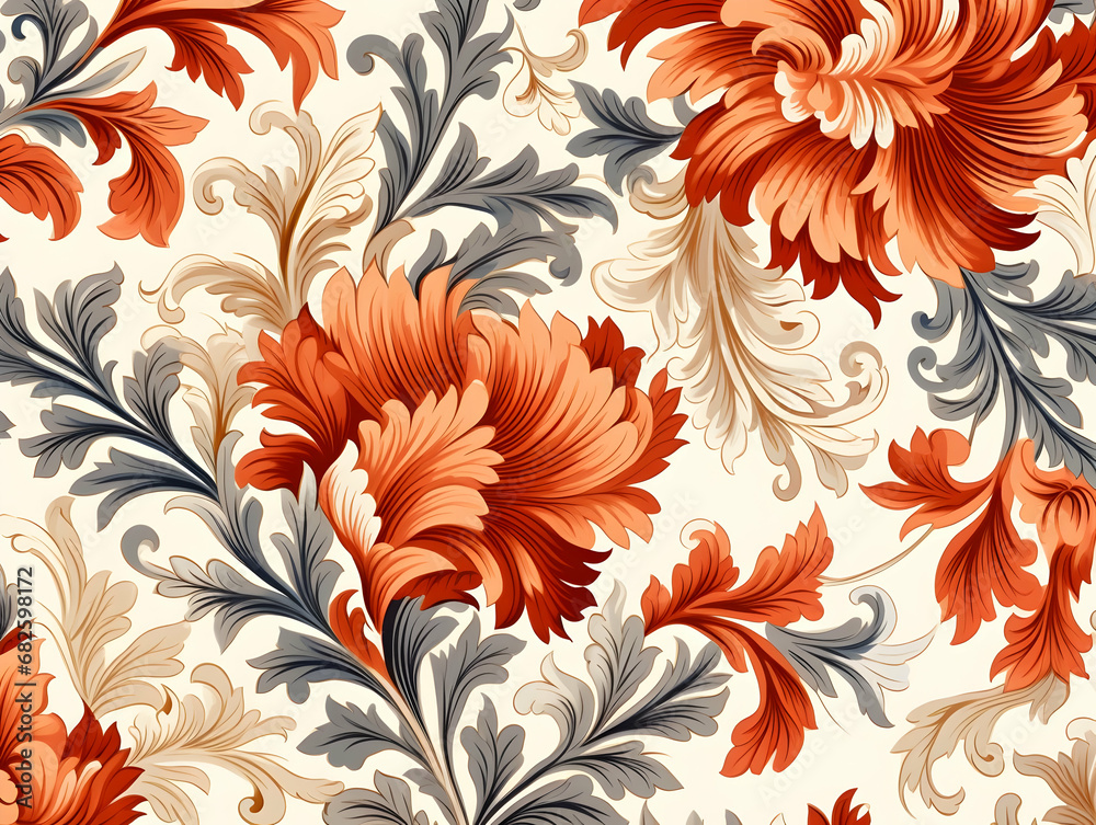 Seamless printing pattern design, printing pattern for clothing ...