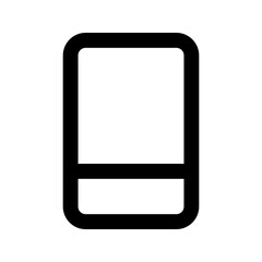 Poster - smartphone line icon