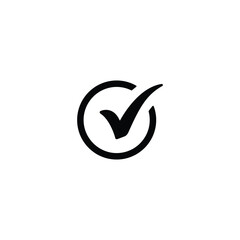 Poster - check mark icon, check mark sign vector
