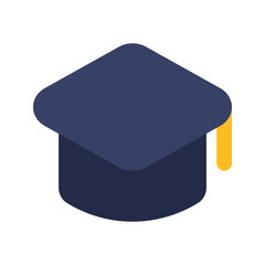 Sticker - education flat icon