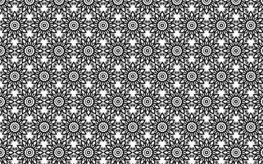 Decorative Element seamless pattern, circle decoration