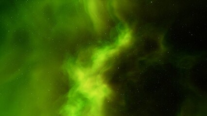 nebula gas cloud in deep outer space, science fiction illustration, colorful space background with stars 3d render
