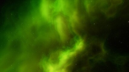 nebula gas cloud in deep outer space, science fiction illustration, colorful space background with stars 3d render
