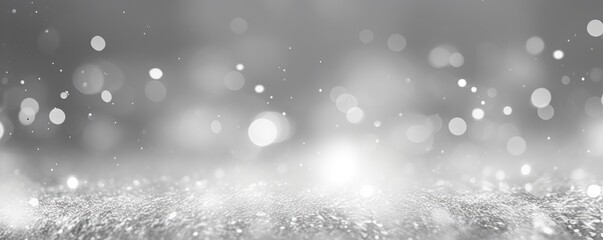 Bokeh blur abstract background with a white light 