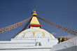 ネパールでポピュラーな仏塔の写真