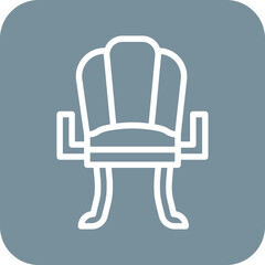 Canvas Print - Chair Icon