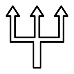 Poster - Triple Arrows Icon