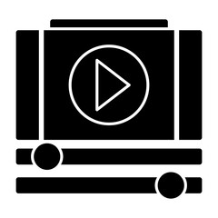 Sticker - Video Icon