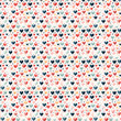 © Alona - seamless pattern with hearts, ai generated