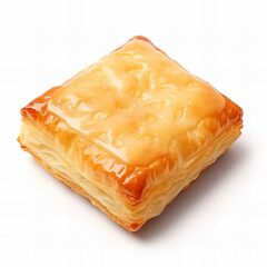 Wall Mural - Cheese puff pastry isolated on white background