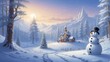 Winter Tales: The Sentient Snowmen's Wonderland
