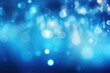 bright blue glow particle abstract bokeh background
