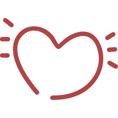 Poster - Cute Doodle Heart