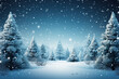 © Oranuch - Winter white forest with snow