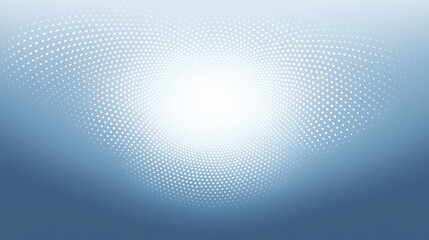 Poster - white and blue halftone dots gradient pattern pop texture grunge dots background