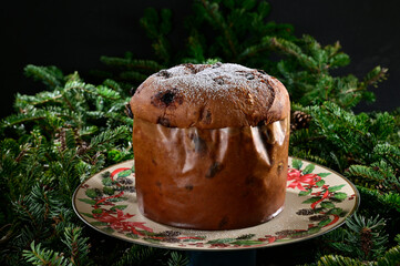 Wall Mural - Panettone di Natale