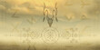 Asgard - Wikinger: Mystische Symbole und Hörner mit Runen