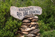 Source Of The São Francisco River, An Important Brazilian River