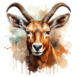 © lokshmon - Waterco Chamois Clipart illustration Generative Ai