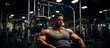 O Poder do Treino: O Homem Musculoso Celebra o Sucesso