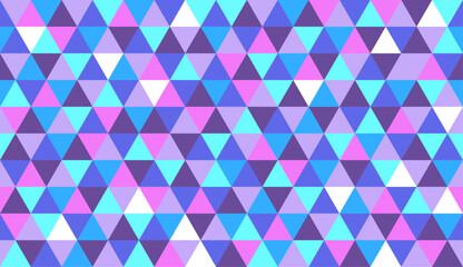geometric triangle mosaic pattern. prism triangular seamless pattern background holographic foil mul