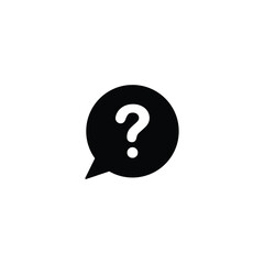 Poster - Question icon, question sign vector design
