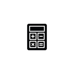 Poster - calculator icon vector, calculator sign vector