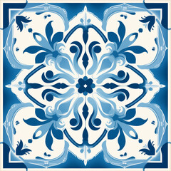 Picture of floor tile pattern wall tiles Home decoration pattern or ceiling.