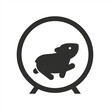 © Shagor - Cute pet hamster running in a hamster wheel