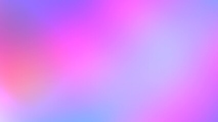 Wall Mural - Blur soft pink blue purple colors holographic gradient abstract background. Defocused rainbow colorful glow, copy space