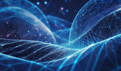 Poster - Technology background abstract. Computer generated abstract background