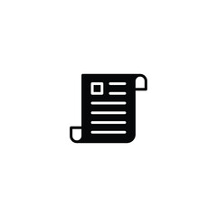 Poster - doccument icon, doccument sign vector