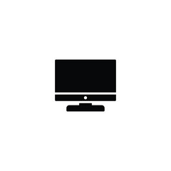 Poster - Monitor icon, computer sign vector