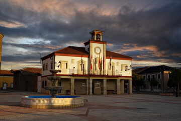 Wall Mural - Ayuntamiento de Villaquejida en León