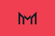Letter M logo design inspiration vector template