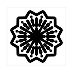 Beautiful decoration ornament mandala design
