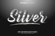 © Global Studio - Silver editable 3d text effect
